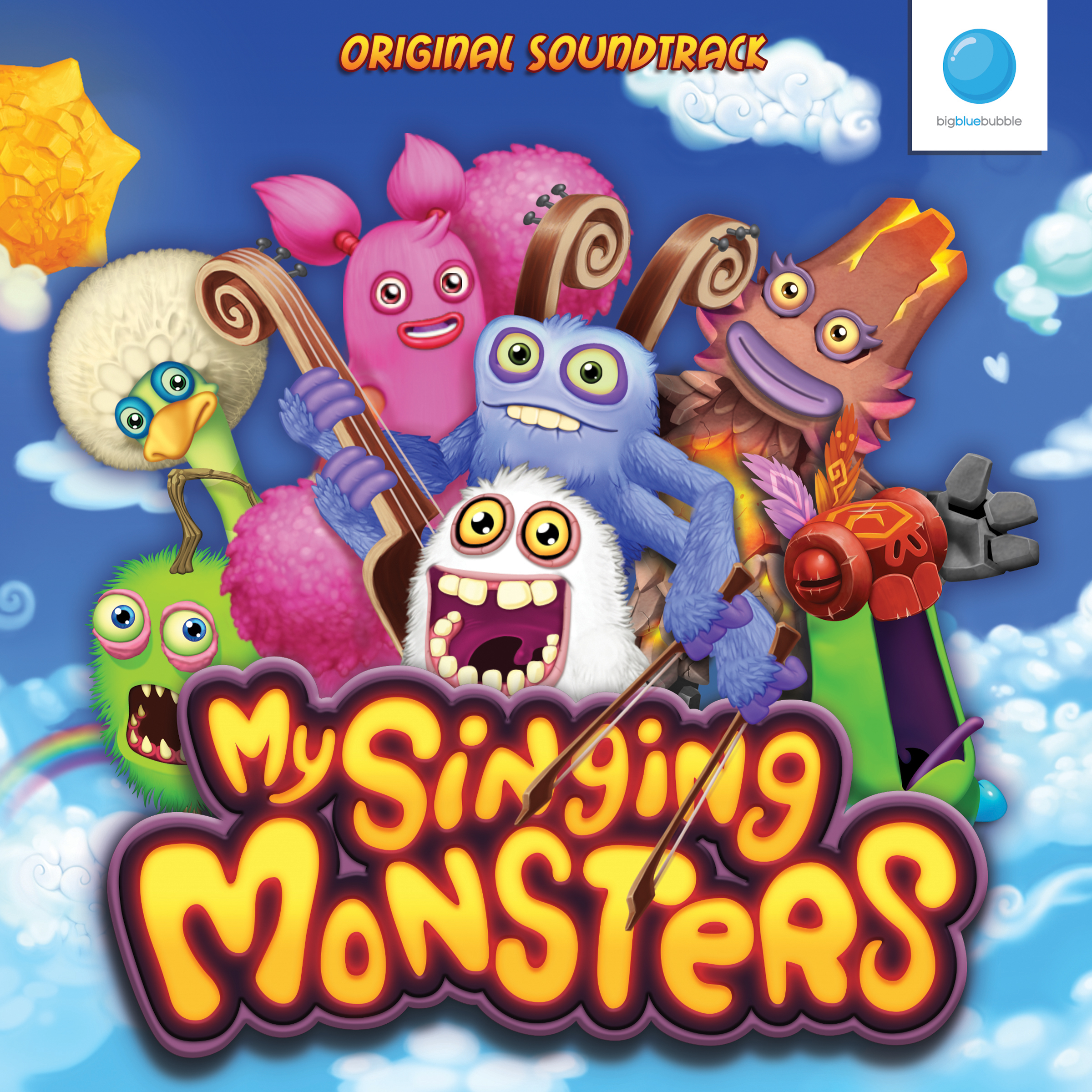 Торт my singing Monsters