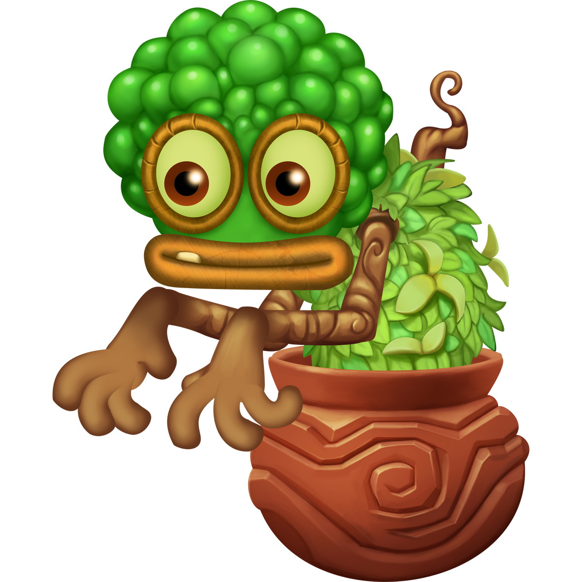 How to draw Shrubb from My Singing Monsters step by step