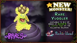 Rare Yuggler | My Singing Monsters Wiki | Fandom