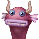 The :thrumblehuh: emoji from the Official My Singing Monsters Discord Server