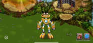 Wubbox's design, featuring gray eyelids, as well as the translucent electricity and orb