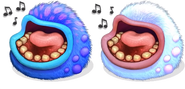 Different colorations of Maw. one of them was re-adapted into its Epic variant