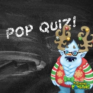 Epic Yool presenting the Monsterple Choice pop quiz