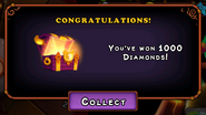 Grand Prize: 1000 Diamonds