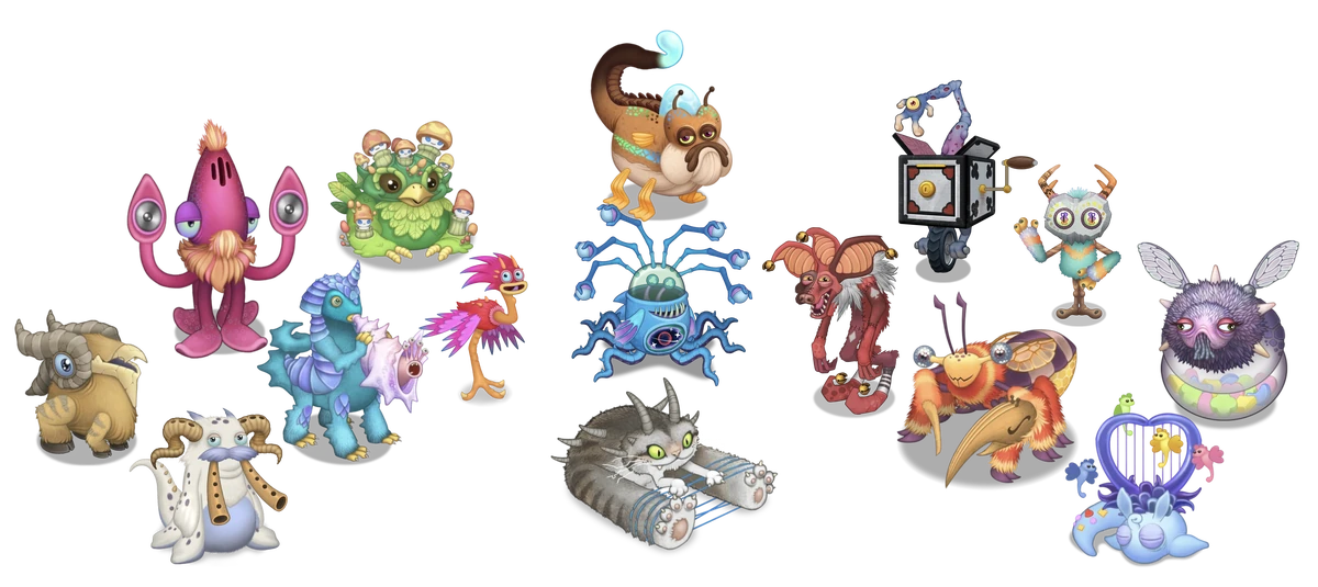 Mythical Monsters | My Singing Monsters Wiki | Fandom