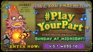 Tribal Island Play Your Part Reminder (August 21)