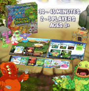 The Monsters playing the Board Game