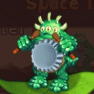 Green Prismatic idle animation