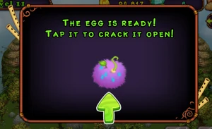 Discovering monster for first time