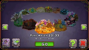 New Fire Haven seasonal change