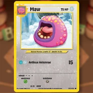 Maw's Monster Card