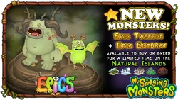 Epic Tweedle | My Singing Monsters Wiki | Fandom
