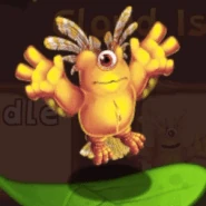 Yellow Prismatic Tweedle's idle animation