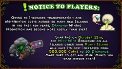 Mini-Mine | My Singing Monsters Wiki | Fandom