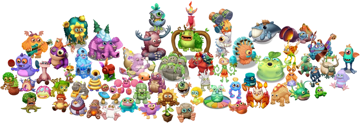 Natural Monsters/DoF | My Singing Monsters Wiki | Fandom