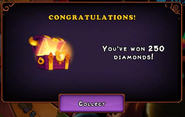 Grand Prize: 250 Diamonds
