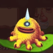 Yellow Prismatic Toe Jammer's idle animation