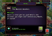 Mail for the 2024 Anniversary Month event