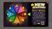 Spin Wheel news popup