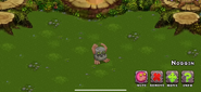 Monster buttons when selected