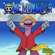 A One Piece parody: One Monster.