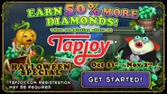 50% More Free Diamonds (October 31)