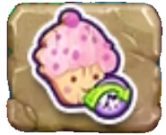 The collection icon for a reduced Bakery time boost, gained from the Titansouls Soul'er Power.