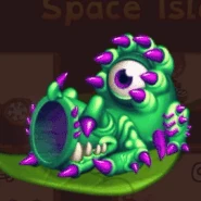 Green Prismatic idle animation