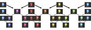 A diagram of fuzing Glowbes