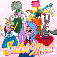 A Sailor Moon parody: Sailor Mons.