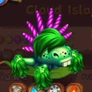 Green Prismatic idle animation