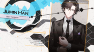 Jumin's introduction in the opening cinematic