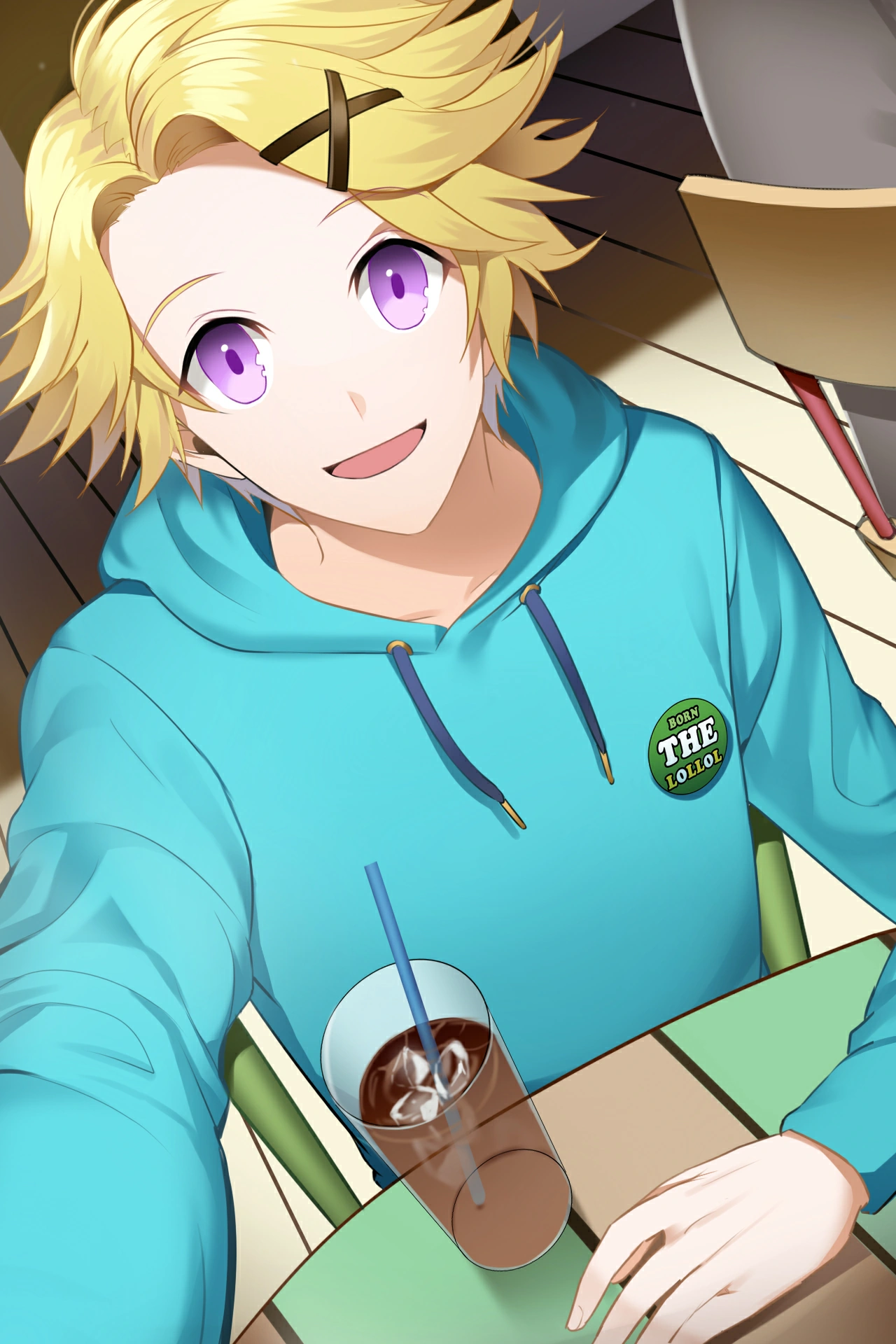 Yoosung's Prologue Selfie