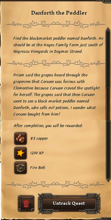 Danforth the Peddler | Villagers and Heroes Reborn – Wiki | Fandom