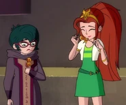Arkayna and Proxima eating snorgballs