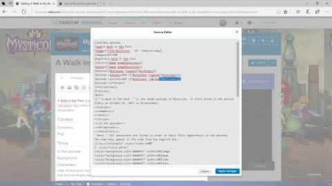 Editing Mysticons Wiki