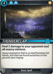 Thunderclap - Mythgard Wiki