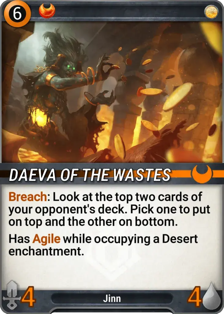 Daeva of the Wastes - Mythgard Wiki