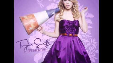 Taylor Swift- "Speak Now"