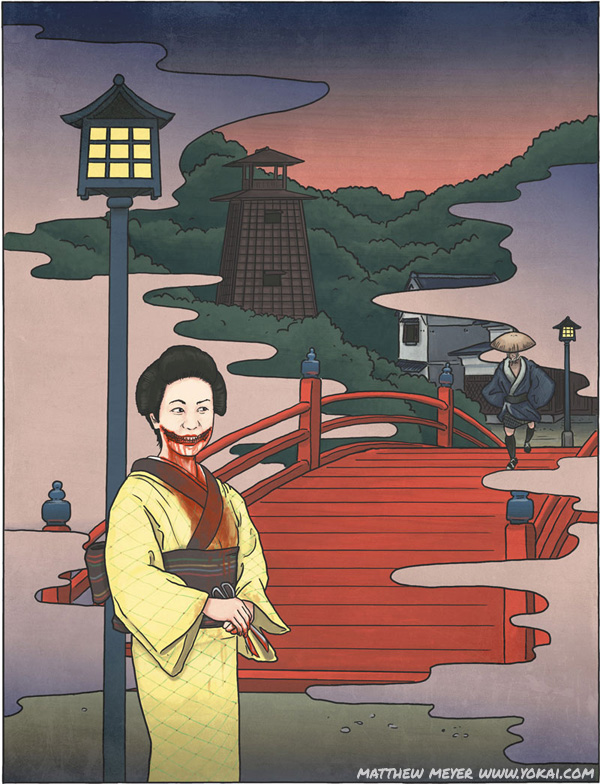 Кутисакэ-Онна: раскрытие ужасающей легенды Японии | Не вымышленные истории | Дзен