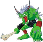 "Ogremon," an Oni-like Digimon