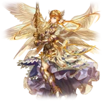 Silver Valkyrie Brunhilde (5★) illustration in Valkyrie Connect.