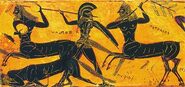 Theseus vs the Centaurs