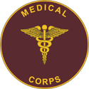 US Army Medical Corps Branch Plaque