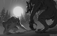 “Werewolf Brawl” by Akreon