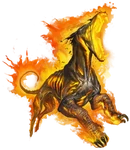 Hell Hound in Pathfinder