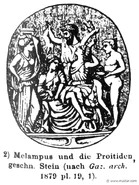 Engraving of the former image