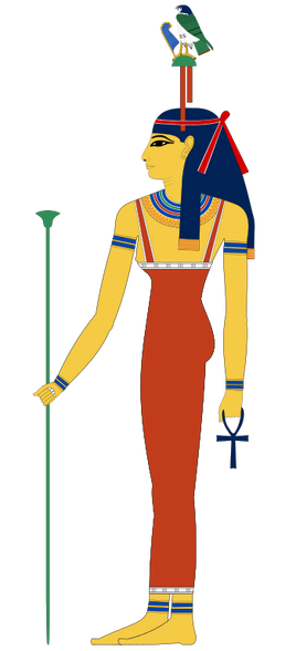 Hathor, mistress of the west