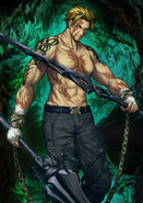 Berserker/Beowulf Stage 1 in Fate/Grand Order.