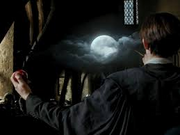 A boggart as a full moon in Harry Potter and the Prisoner of Azkaban.